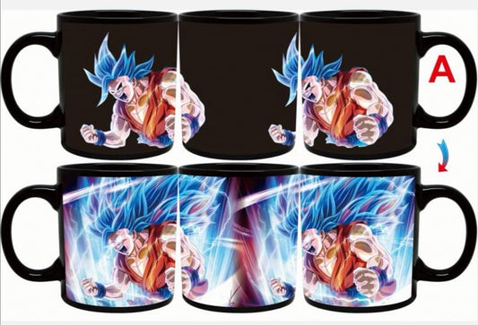 Dragonball Z - 12 oz Goku Blue Color Changing Mug