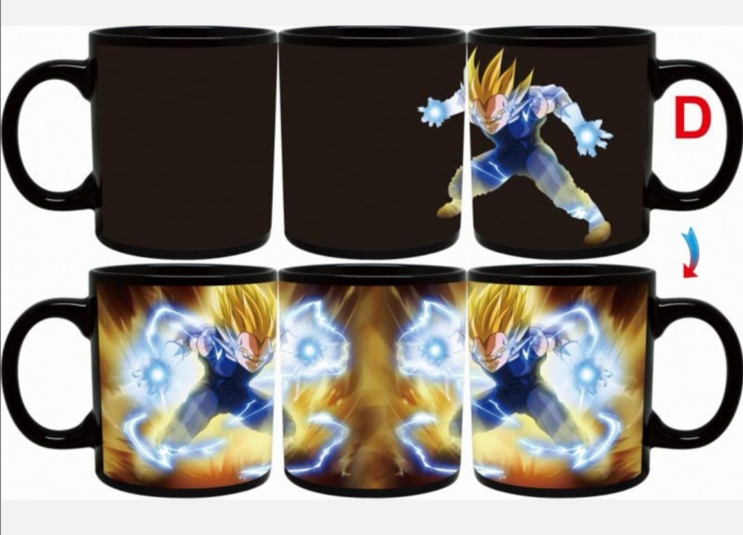 Dragonball Z - 12 oz Vegeta Color Changing Mug