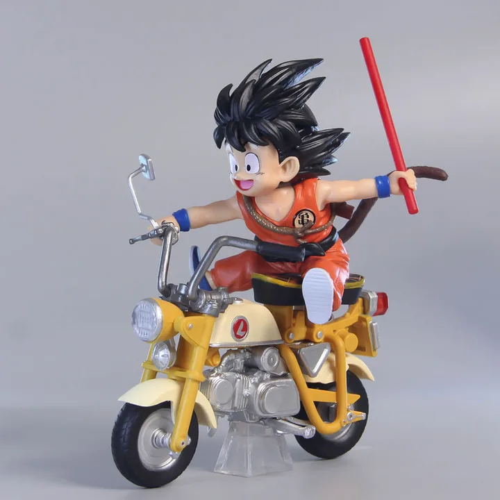 Anime Figure PVC Goku Motorcycle