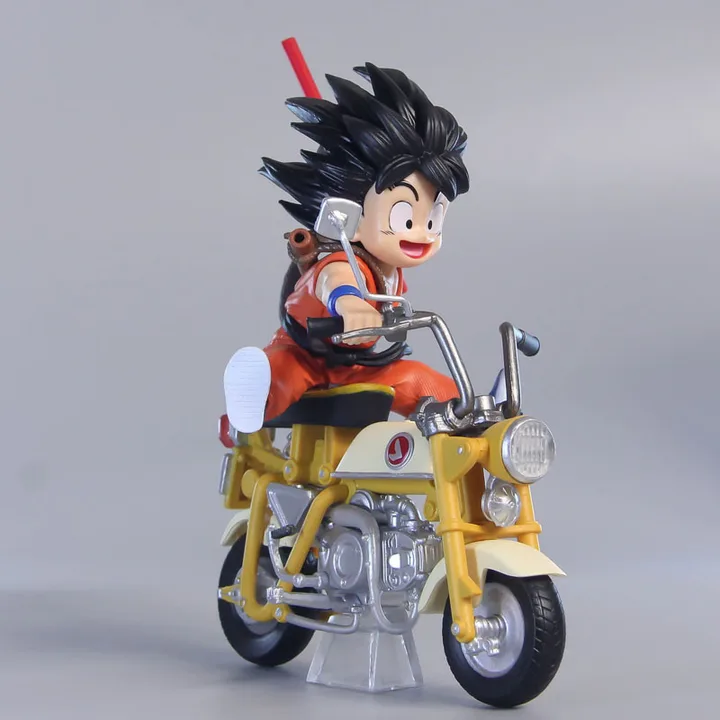 Anime Figure PVC Goku Motorcycle