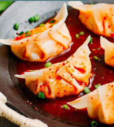 Korean Kimchie Dumplings